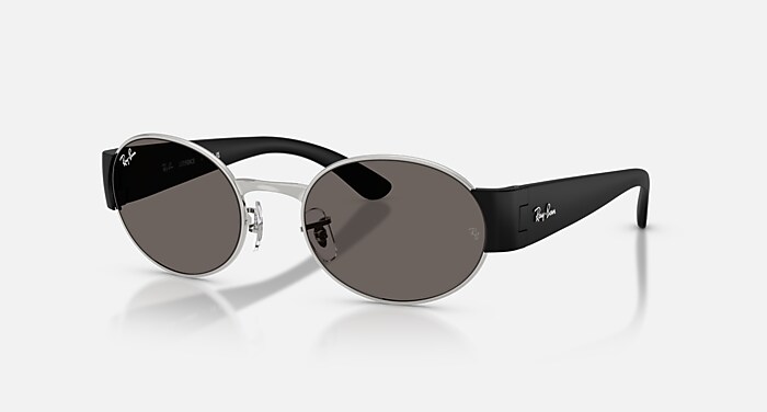 RB3770 Sunglasses in Silver and Dark Grey - RB3770 | Ray-Ban® US display picture 3