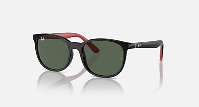 Ray-Ban レイバン　スポーツサングラス グリーン/ピンク紫　ケース付き レイバン公式ストア】 Ray-Ban® NEW WAYFARER KIDS サングラス