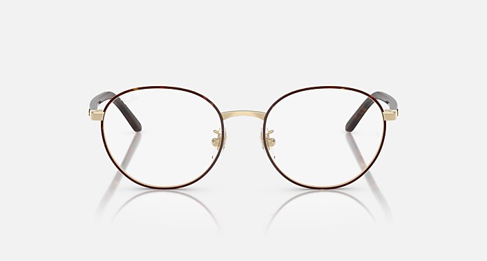 レイバン公式ストア】 Ray-Ban® RB6538D OPTICS メガネ | ハバナ オン