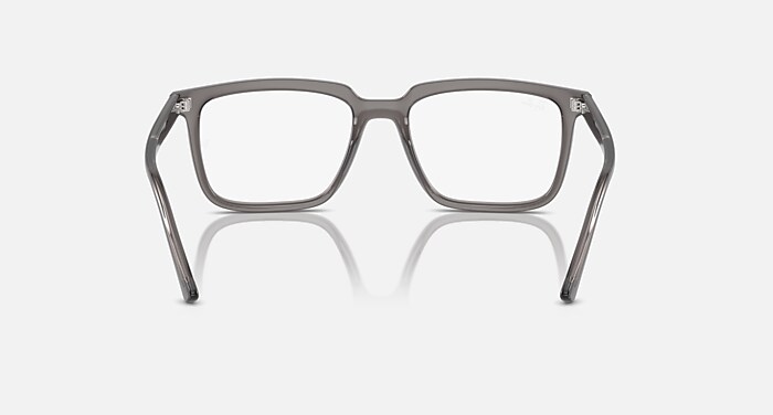 Reyページ ALAIN OPTICS Eyeglasses with Opal Dark Grey Frame - RB7239