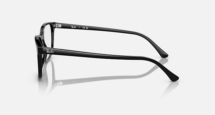 Ray-Ban Eyeglasses Unisex Rb5418 Optics Prescription - Striped Grey & Blue Frame Clear Lenses 56-19 Polarized