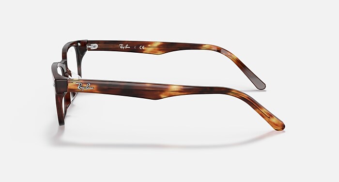RB5345 OPTICS Eyeglasses with Striped Havana Frame - RB5345D | Ray 