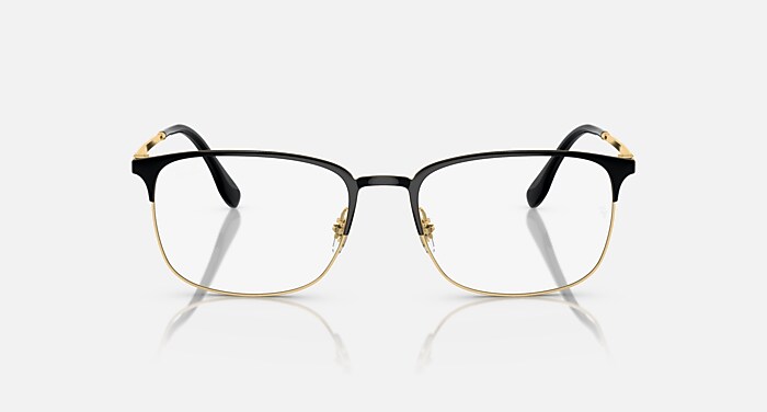 レイバン　RB6494 タレックス　モアイブラウン レイバン公式ストア】 Ray-Ban® RB6494 OPTICS メガネ | ゴールド上に