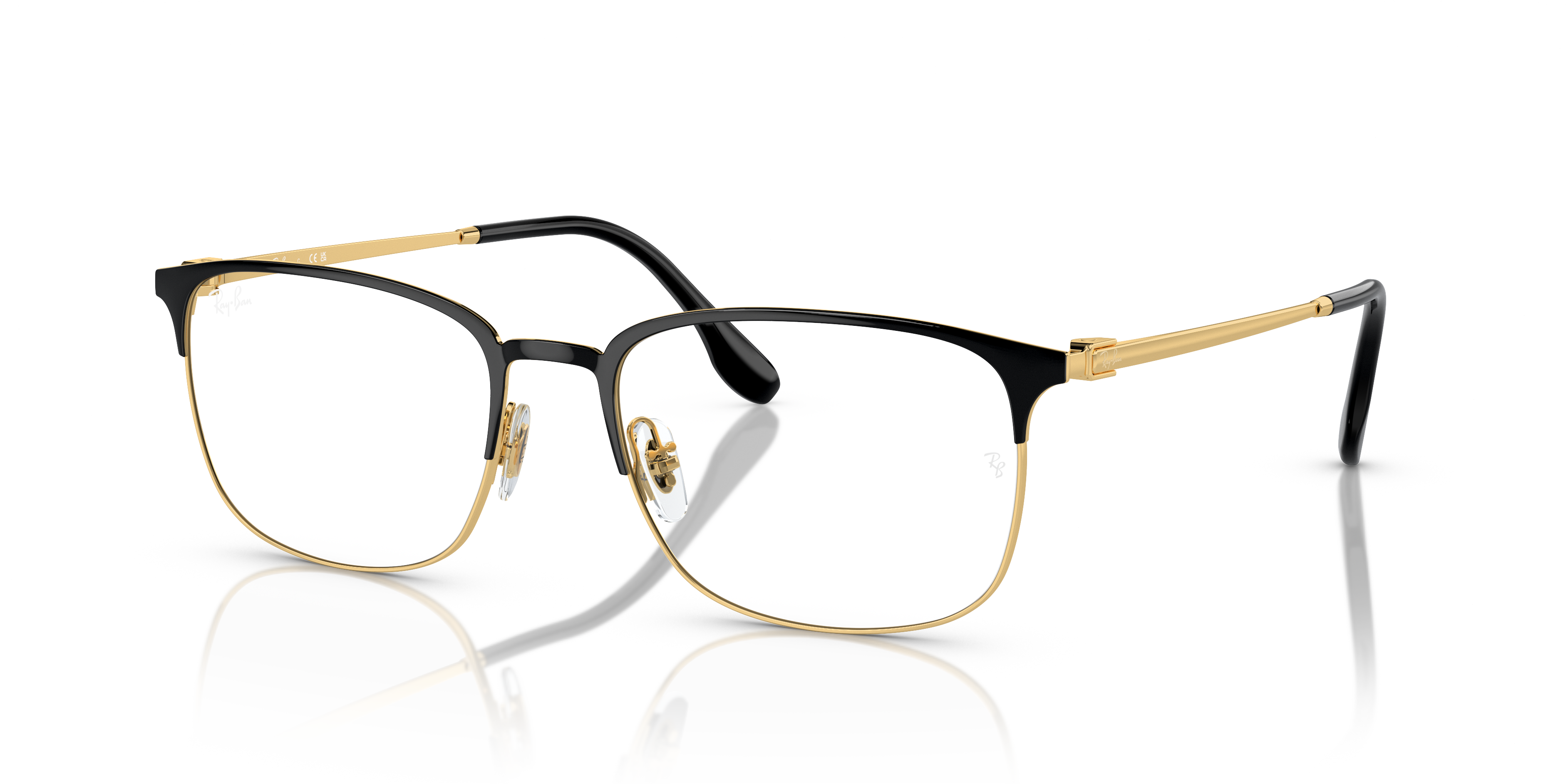 レイバン メガネ フレーム ブラック ゴールド RX6494-2991 レイバン公式ストア】 Ray-Ban® RB6494 OPTICS メガネ