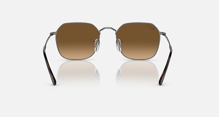 Ray-Ban Sunglasses Unisex Jim - Gunmetal Frame Brown Lenses 53-20 Polarized
