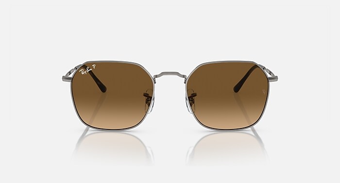Ray-Ban Sunglasses Unisex Jim - Gunmetal Frame Brown Lenses 53-20 Polarized