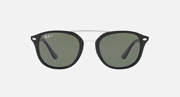 レイバン正規品RB 2183 RB2183 Sunglasses in Black and Green Classic - RB2183 | Ray-Ban®
