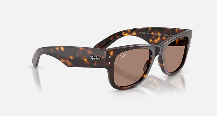 [Ray-Ban] ハバナ×ダークグレー アジアンフィット サングラス Ray-Ban] ハバナ×ダークグレー アジアンフィット サングラス