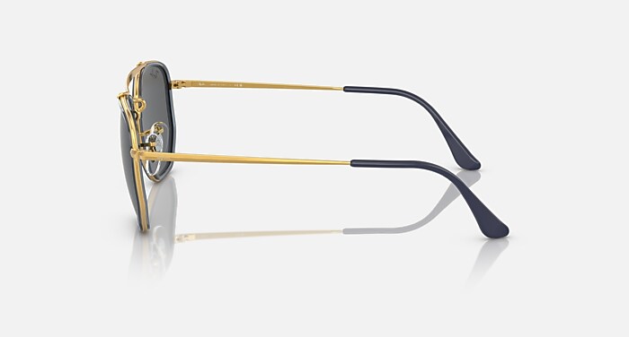 小物 RAY BAN 3648M MARSHAL II Sunglasses in Gold and Dark Grey - RB3648M | Ray