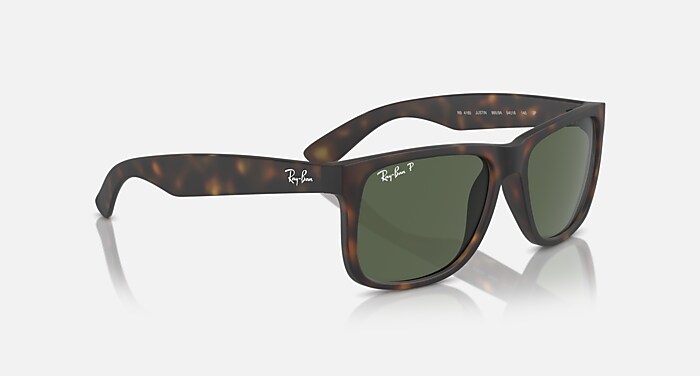 Ray Ban Classic Justin Havanna POLORIZED Amazon.com: Ray-Ban RB4165 Justin 865/87 Sunglasses Bundle  main image 2