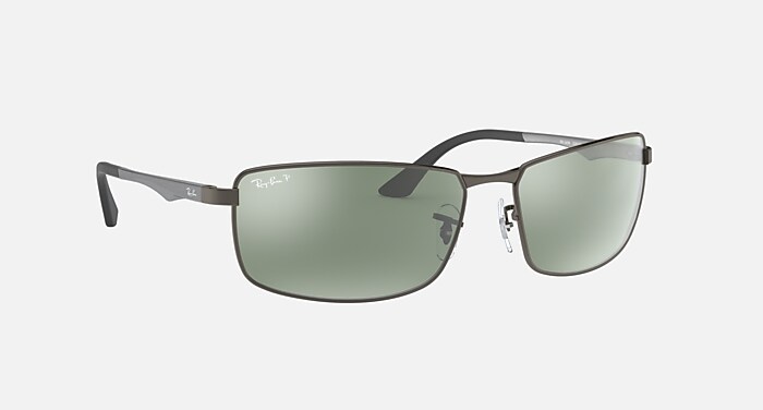 ベレー RB4033-601/S48_60] Mens Ray-Ban Predator Rectangular Polarized