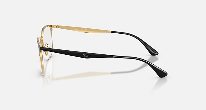 RB6421 OPTICS Eyeglasses with Black & Gold Frame - RB6421 | Ray