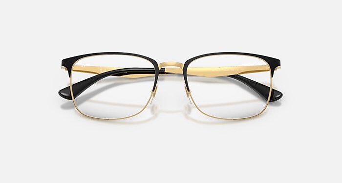 RB6421 OPTICS Eyeglasses with Black & Gold Frame - RB6421 | Ray