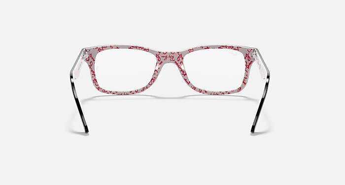 Black Friday Ray-Ban Eyeglasses Unisex Rb5228 Optics Prescription - Black Frame Clear Lenses 50-17