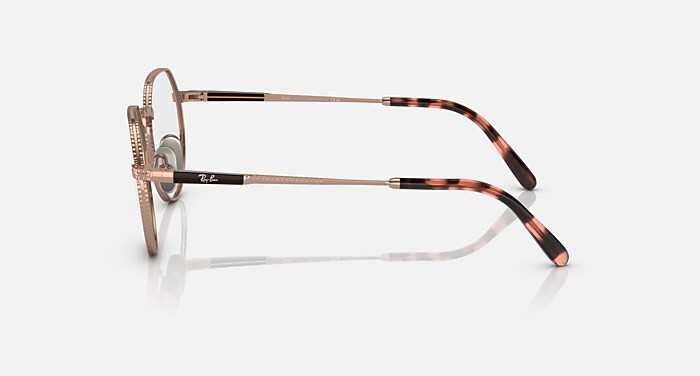JACK II TITANIUM OPTICS Eyeglasses with Rose Gold Frame - RB8265V