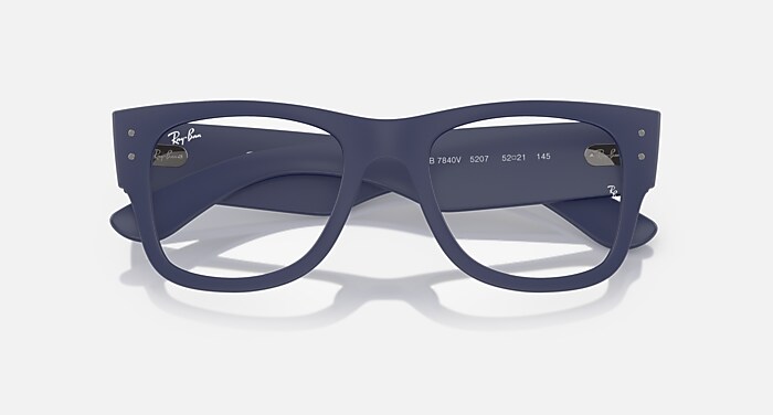 MEGA WAYFARER OPTICS LITEFORCE Eyeglasses with Sand Blue Frame