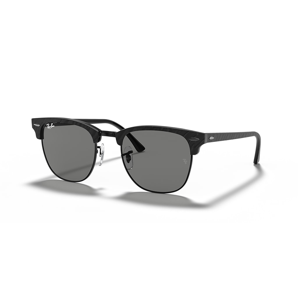 ベ*ス様 RayBan Clubmaster 3016 CLUBMASTER CLASSIC Sunglasses in Black On Gold and G-15