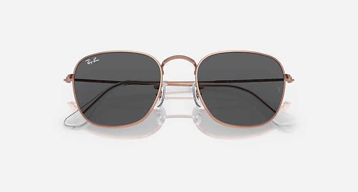 FRANK ROSE GOLD Sunglasses in Rose Gold and Dark Grey