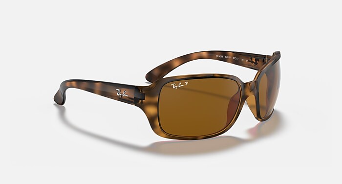RB4068 Sunglasses in Havana and B-15 Brown - RB4068 | Ray  display picture 3