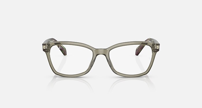 Reyページ RB1591 OPTICS KIDS Eyeglasses with Transparent Green Frame