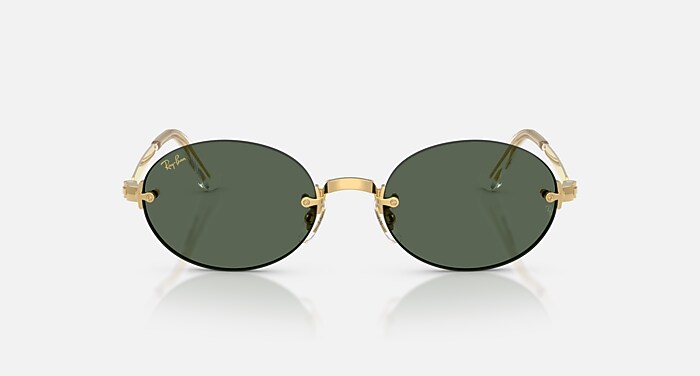 RB3929 BY A$AP ROCKY Sunglasses in Arista Gold and Dark Green