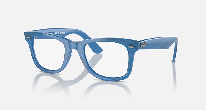 ORIGINAL WAYFARER OPTICS CHANGE Eyeglasses with Photo Striped Blue