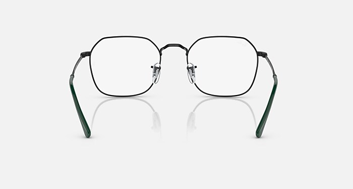 Ray-Ban Eyeglasses Unisex Jim Optics Prescription - Gunmetal Frame Clear Lenses 53-20 Polarized