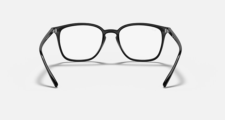 Ray-Ban 0RX7185 RB7185 抛光 黑色 OPTICAL_Back
