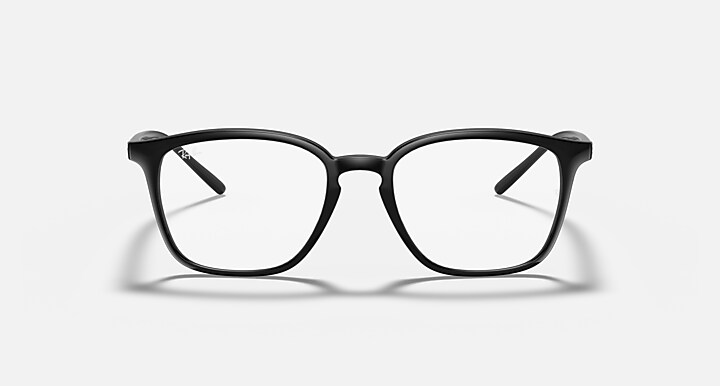 Ray-Ban 0RX7185 RB7185 抛光 黑色 OPTICAL_Front