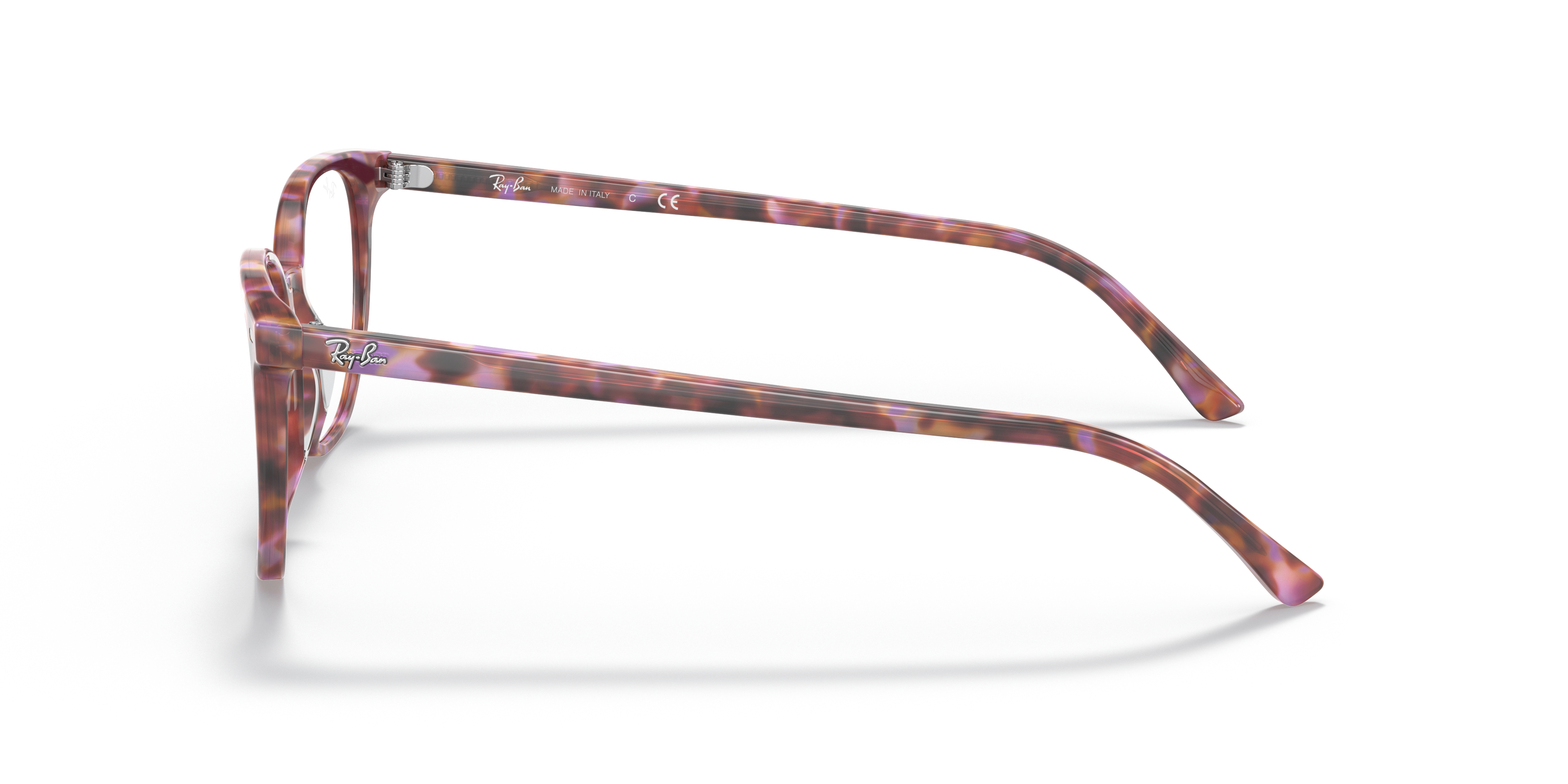 Elliott Raylanさん専用.4 ELLIOT OPTICS Eyeglasses with Brown & Violet Havana Frame