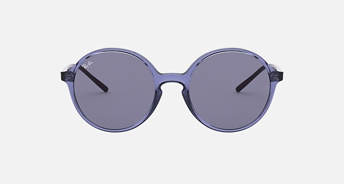 RB4304 Sunglasses in Transparent Violet and Blue Classic  display picture 2