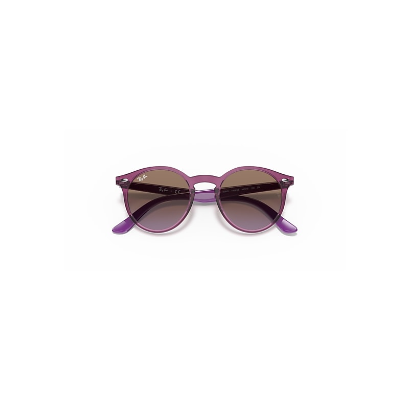 Ray-Ban Rb9064s Kids Sunglasses Violet Frame Violet Lenses 44-19