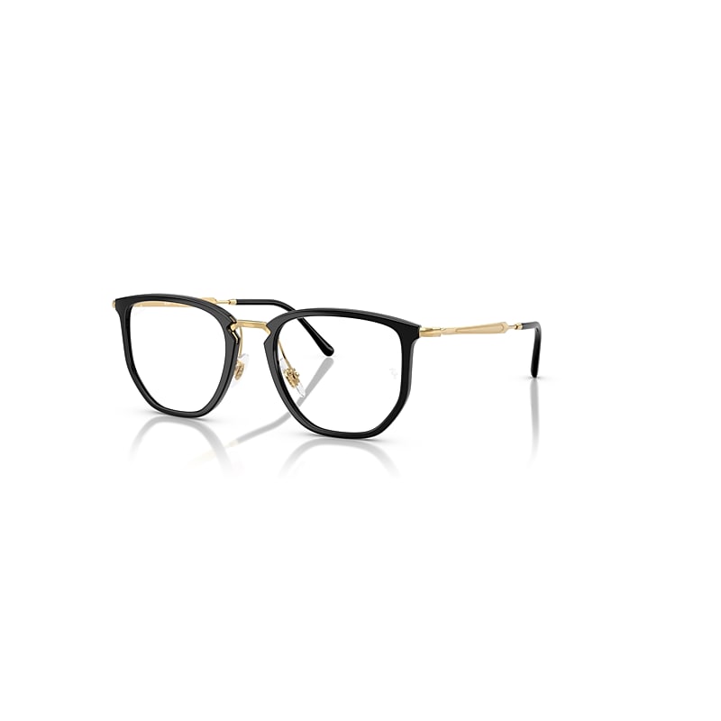 Ray Ban Rb4451v Optics Arista Gold Fassung Klar Glas Polarisiert 53-20 In Arista Gold