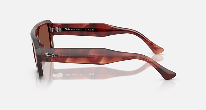 FLACKO BIO-BASED Sunglasses in Havana Red and Red - RB4454 | Ray
