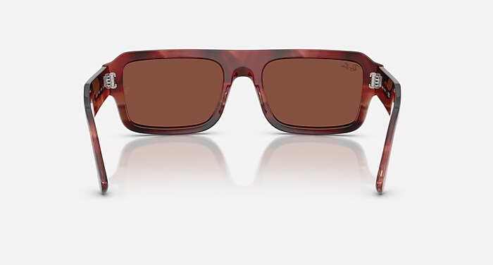 FLACKO BIO-BASED Sunglasses in Havana Red and Red - RB4454 | Ray