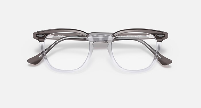 HAWKEYE OPTICS Eyeglasses with Grey On Transparent Frame - RB5398F 