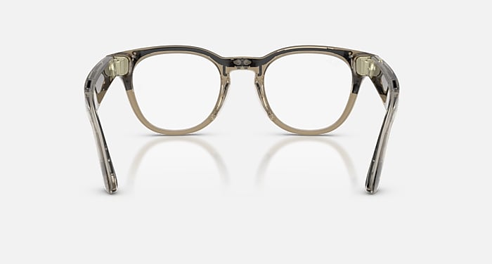 Ray-Ban Meta Optics (Gen 2) Light Brown Frame Demo Lens Lenses Prescription AI Glasses