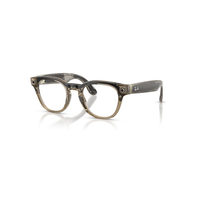 Ray-Ban Meta Optics (gen 2) Light Brown Frame Demo Lens Prescription AI Glasses
