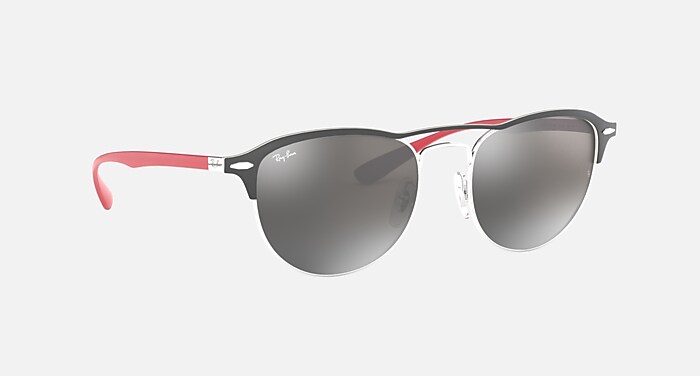 RB3596 Sunglasses in Black and Grey Gradient Mirror - RB3596 | Ray