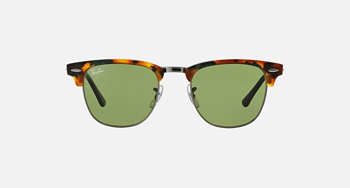 CLUBMASTER FLECK Sunglasses in Green Havana and Green Classic 
