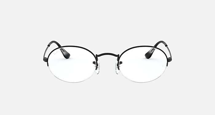 レイバン　RB6547 OVAL GAZE Eyeglasses with Black Frame - RB6547 | Ray-Ban®