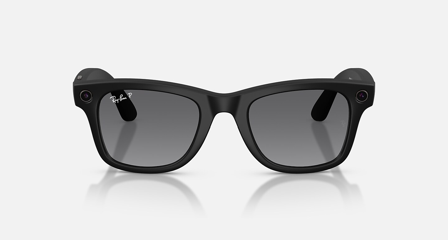 Ray-Ban Meta AI Glasses Black Frame Grey Lenses