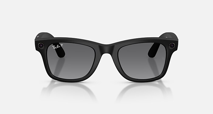 New Ray-Ban Meta AI Glasses Black Frame Grey Lenses
