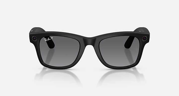 New Ray-Ban Meta AI Glasses Black Frame Grey Lenses