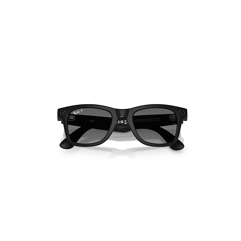 Ray Ban Meta Ai Glasses Black Frame Grey Lenses In Black