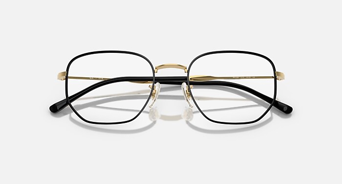 RB6496 OPTICS Eyeglasses with Black On Arista Frame - RB6496