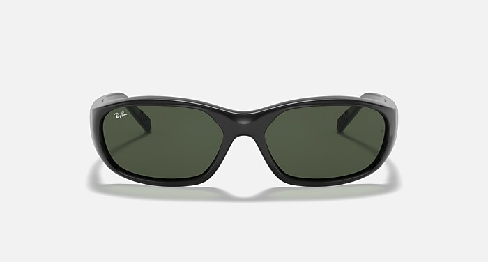 Ray-Ban Sunglasses Daddy-o Black Frame Green Lenses