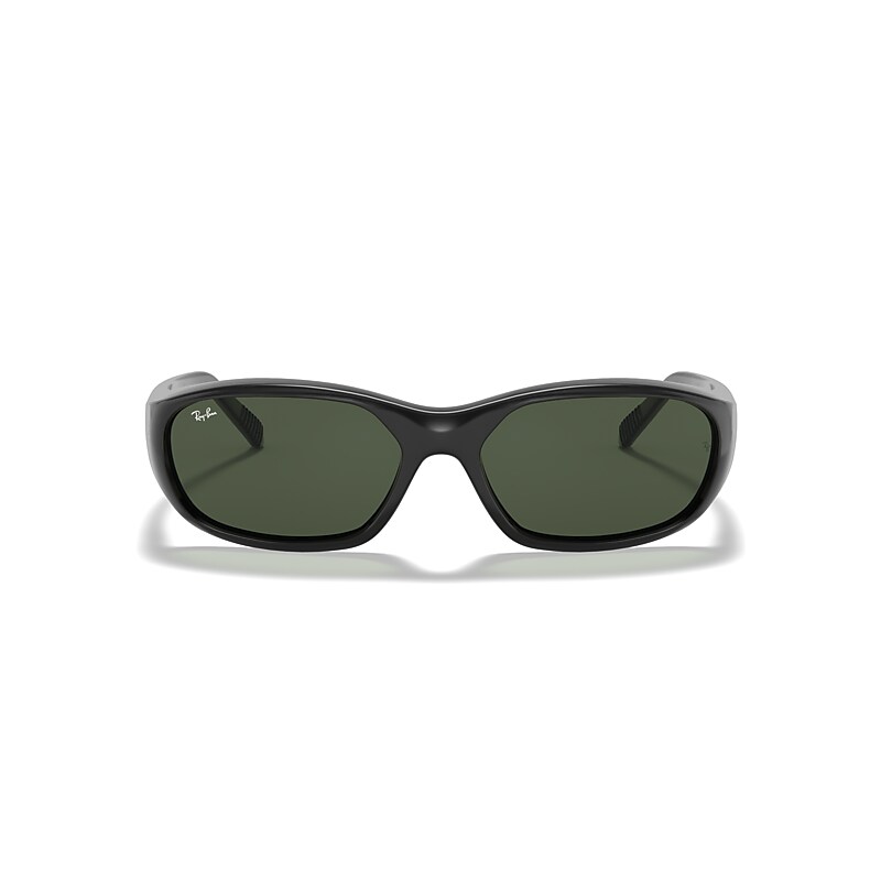 Ray-Ban Daddy-o Sunglasses Black Frame Green Lenses 59-17 product image
