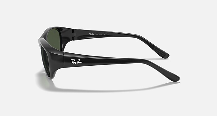 Ray-Ban Sunglasses Daddy-o Black Frame Green Lenses