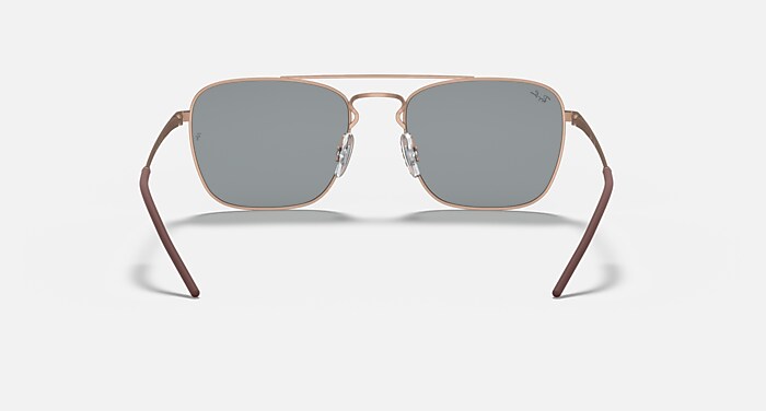 美品！Ray-Ban　RB3565 Ray-Ban RB3565 Jack L (53 - 20) with Brown lenses and Copper
